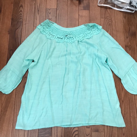 Tops - Turquoise Shirt